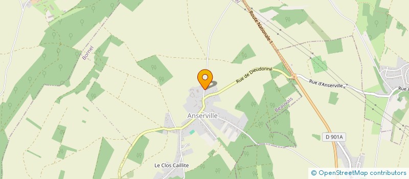 localisation de l'entreprise SCI SSTAG  BORNEL