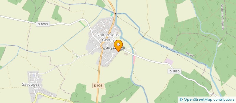 localisation de l'entreprise SCI SSTH21  NOIRON-SOUS-GEVREY