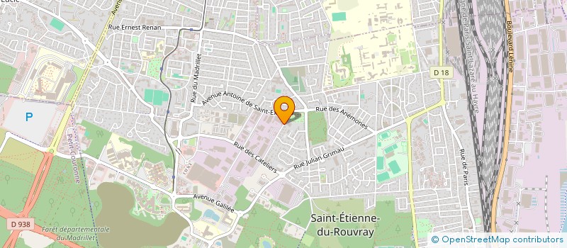 localisation de l'entreprise SCI ST-02  MONT-SAINT-AIGNAN