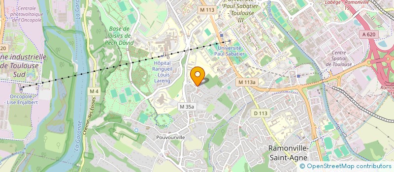 localisation de l'entreprise SCI ST AGNE à TOULOUSE