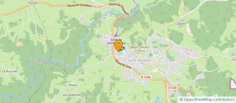 localisation de l'entreprise SCI ST AGREVOISE à SAINT-AGREVE