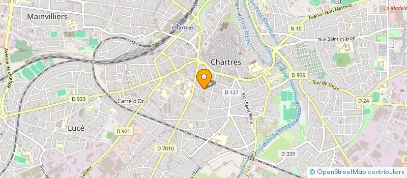 localisation de l'entreprise SCI ST ANDRE 99 à CHARTRES