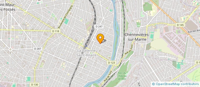 localisation de l'entreprise SCI ST ANTOINE à SAINT-MAUR-DES-FOSSES