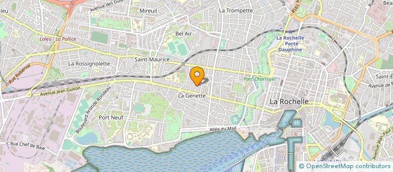 localisation de l'entreprise SCI ST BARTHELEMY  LA ROCHELLE