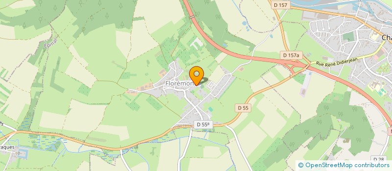 localisation de l'entreprise SCI ST BASLE  FLOREMONT