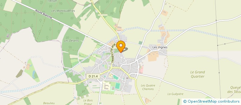 localisation de l'entreprise SCI ST BENOIT à BU