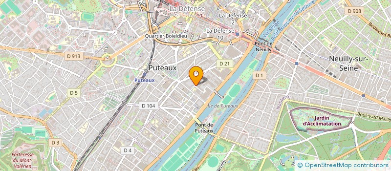 localisation de l'entreprise SCI ST BRICE  PUTEAUX