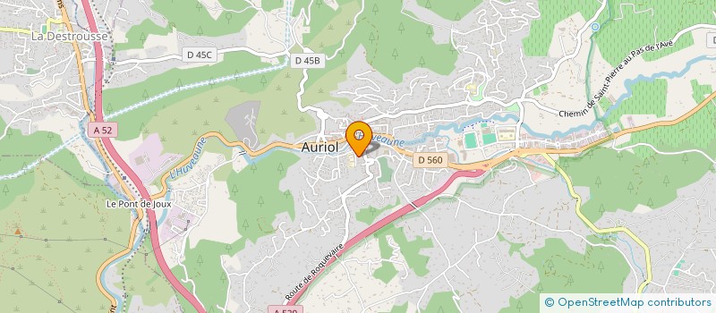 localisation de l'entreprise SCI ST BRUNO à AURIOL