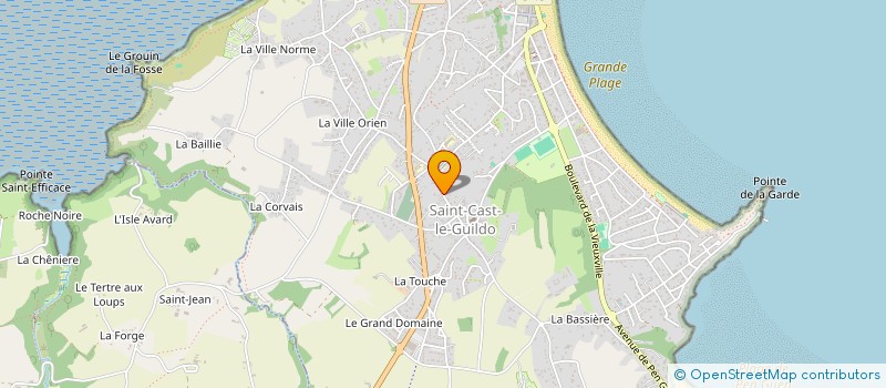 localisation de l'entreprise SCI ST CAST  SAINT-CAST-LE-GUILDO