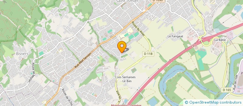 localisation de l'entreprise SCI ST CHALRES  SAINT-ISMIER