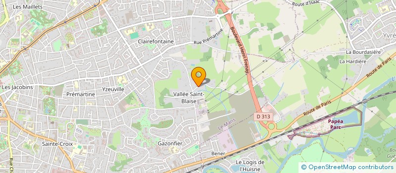 localisation de l'entreprise SCI ST CHARLES N 7 BIS  LE MANS