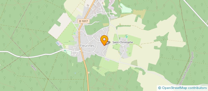 localisation de l'entreprise SCI ST CHRISTOPHE 24  FLEURINES