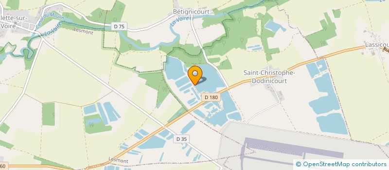 localisation de l'entreprise SCI ST CHRISTOPHE  SAINT-CHRISTOPHE-DODINICOURT