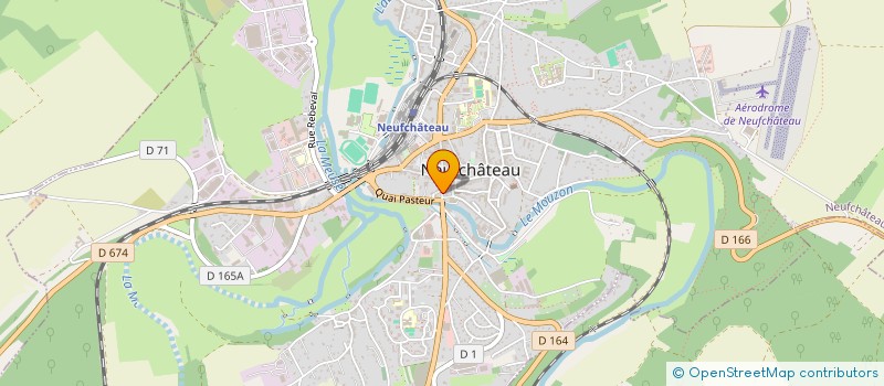 localisation de l'entreprise SCI ST CHRISTOPHE à NEUFCHATEAU