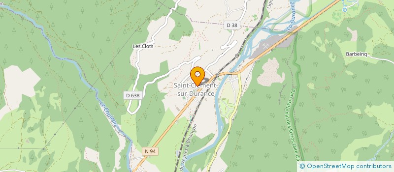 localisation de l'entreprise SCI ST CLEM  SAINT-CLEMENT-SUR-DURANCE