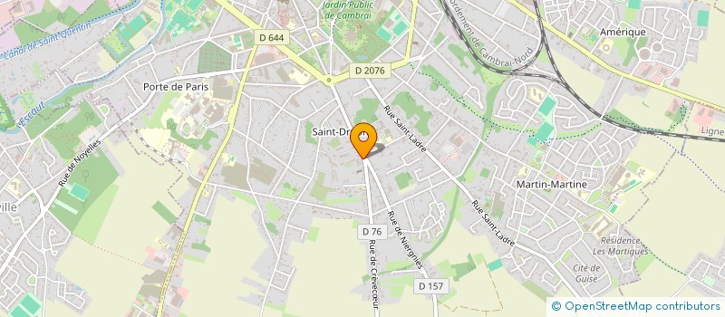 localisation de l'entreprise SCI ST DRUON à CAMBRAI