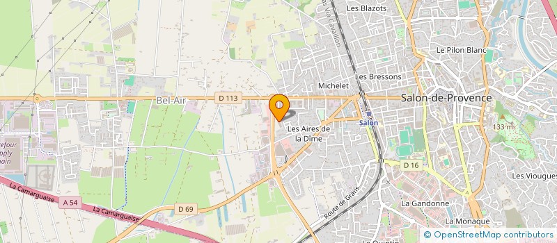 localisation de l'entreprise SCI ST EDDY  SALON-DE-PROVENCE