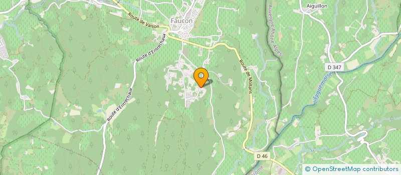 localisation de l'entreprise SCI ST FLORENT  FAUCON