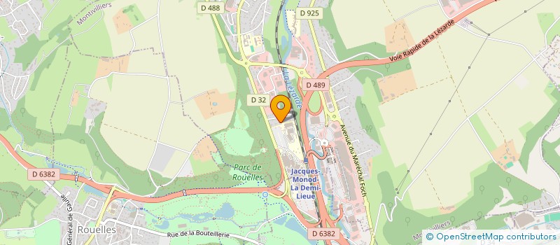 localisation de l'entreprise SCI ST FRANCOIS  MONTIVILLIERS