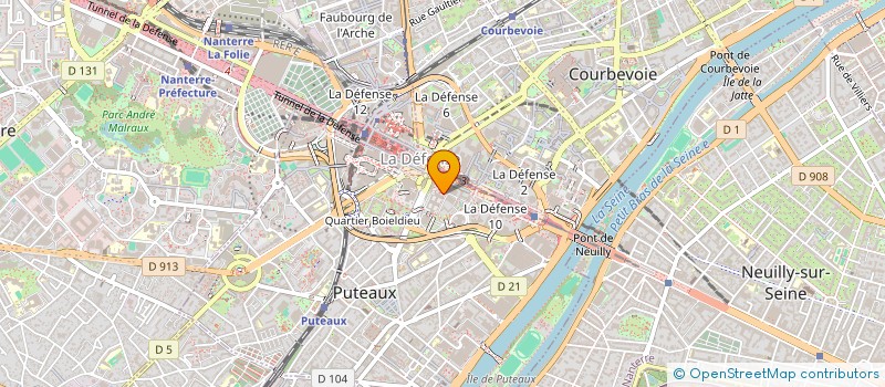 localisation de l'entreprise SCI ST GEORGES D ESPERANCHE LOGISTICS INVESTMENTS  PUTEAUX