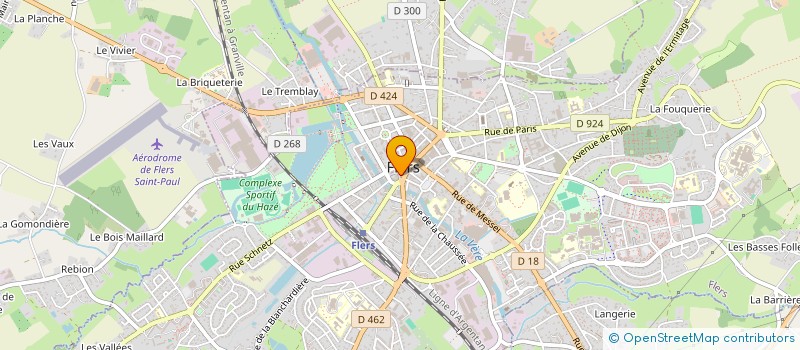 localisation de l'entreprise SCI ST GERMAIN à FLERS