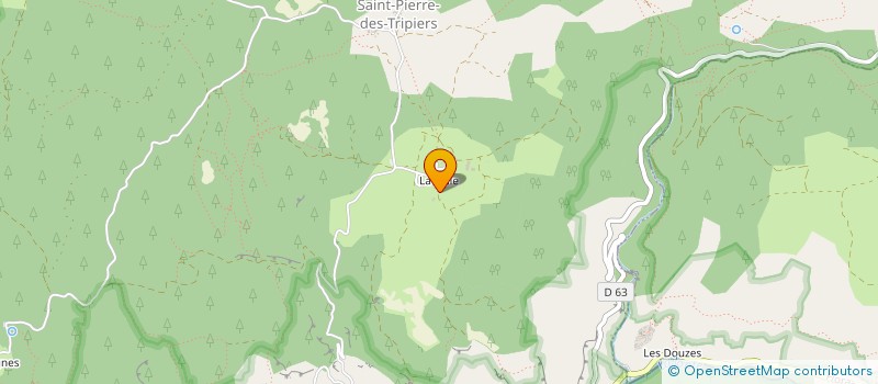 localisation de l'entreprise SCI ST GERVAIS  HURES LA PARADE