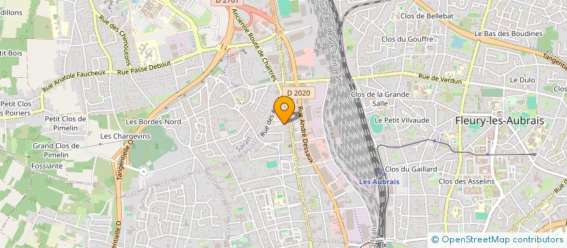 localisation de l'entreprise SCI ST GERVAIS à ORLEANS