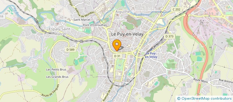 localisation de l'entreprise SCI ST GILLES  LE PUY-EN-VELAY