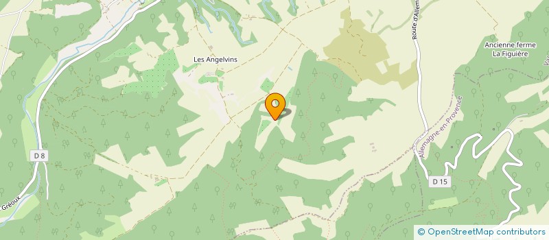 localisation de l'entreprise SCI ST GOR  VALENSOLE