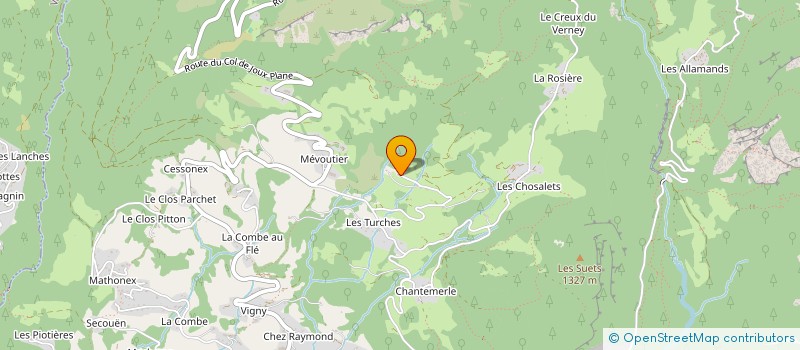 localisation de l'entreprise SCI ST HERBLAIN I à SAMOENS