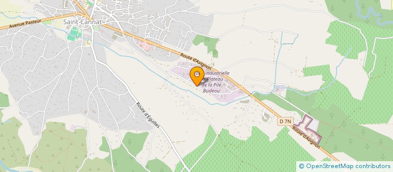 localisation de l'entreprise SCI ST HILAIRE  SAINT-CANNAT