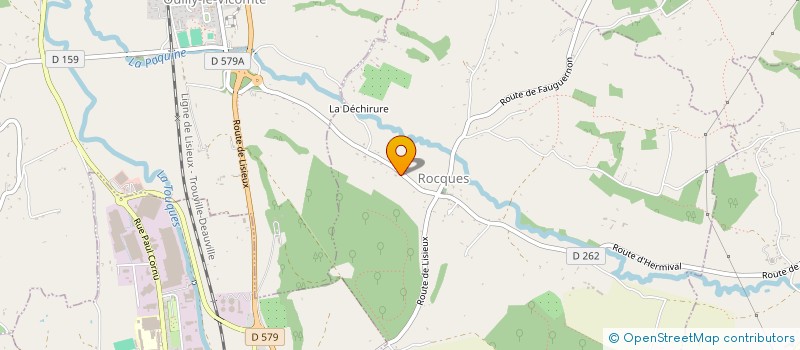 localisation de l'entreprise SCI  ST HIPPOLYTE  ROCQUES