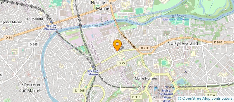localisation de l'entreprise SCI ST HONORAT SUR MARNE à NOISY-LE-GRAND