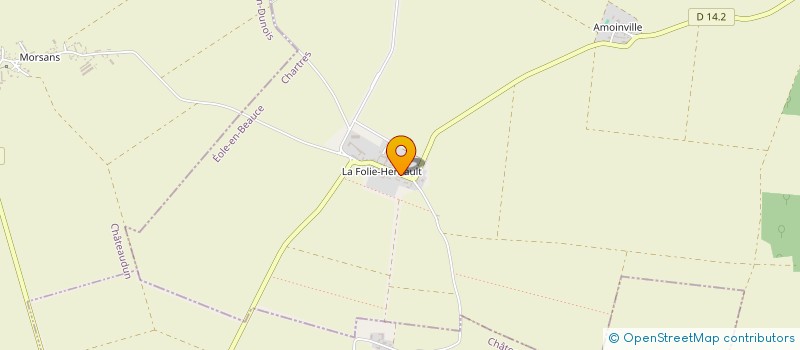 localisation de l'entreprise SCI ST JACQUES à EOLE-EN-BEAUCE