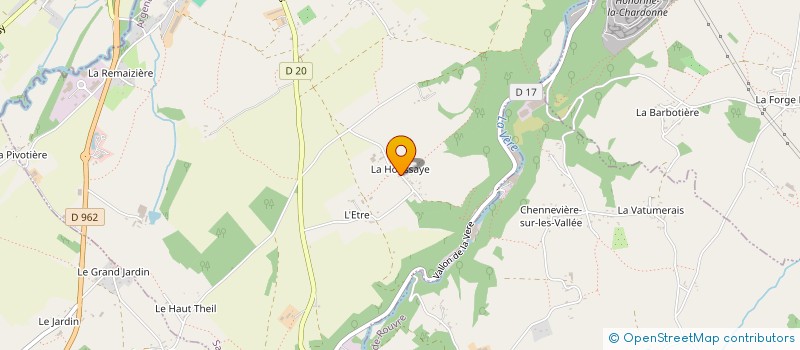 localisation de l'entreprise SCI ST JACQUES à SAINT-PIERRE-DU-REGARD