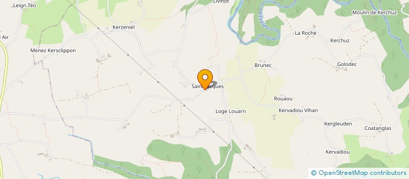 localisation de l'entreprise SCI ST JAKEZ  BANNALEC