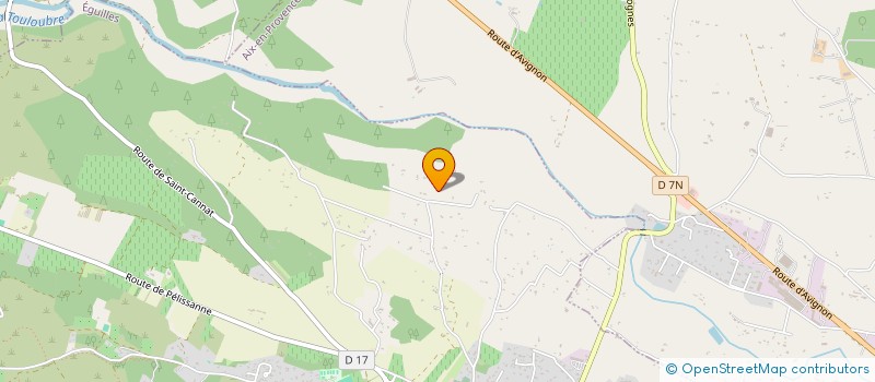 localisation de l'entreprise SCI ST JAUMES  EGUILLES