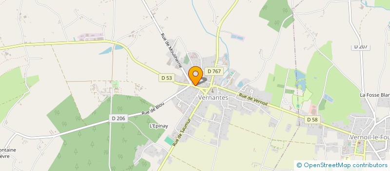 localisation de l'entreprise SCI ST JEAN  NOYANT-VILLAGES