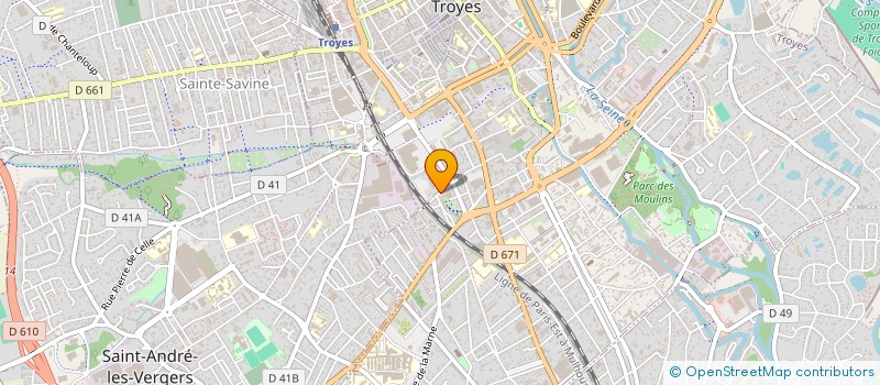 localisation de l'entreprise SCI  ST JEAN  VILLENY