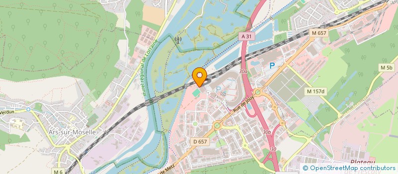 localisation de l'entreprise SCI ST JEAN  JOUY-AUX-ARCHES