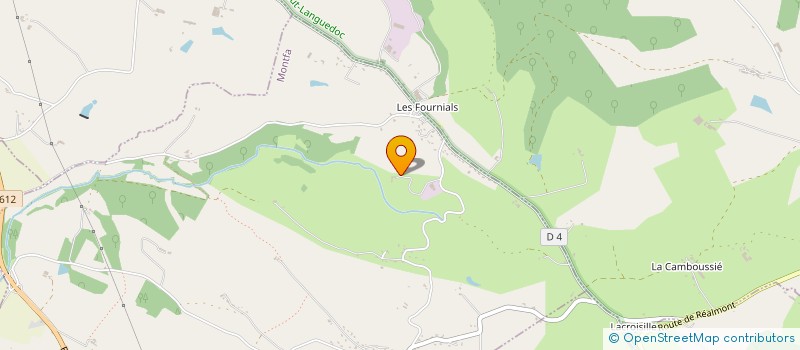 localisation de l'entreprise SCI ST JEAN CASTRES  MONTFA