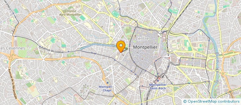 localisation de l'entreprise SCI ST JEAN DE LA COUR à MONTPELLIER