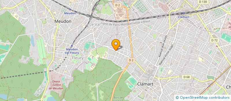 localisation de l'entreprise SCI ST JEAN LA FOUX à CLAMART