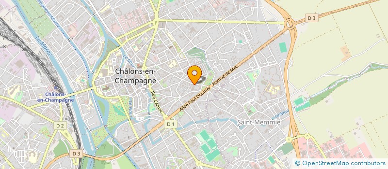 localisation de l'entreprise SCI ST JEAN PATRIMOINE  CHALONS-EN-CHAMPAGNE