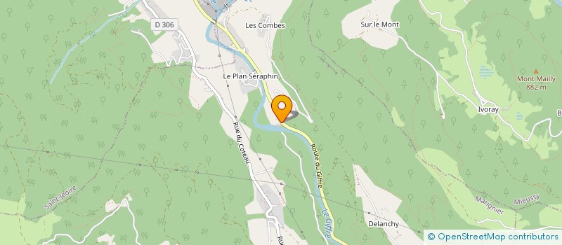 localisation de l'entreprise SCI ST JEOIRE  MARIGNIER