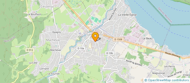 localisation de l'entreprise SCI ST JO  SAINT-JORIOZ