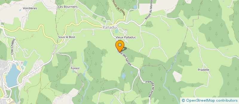 localisation de l'entreprise SCI ST JOANIS  PALLADUC