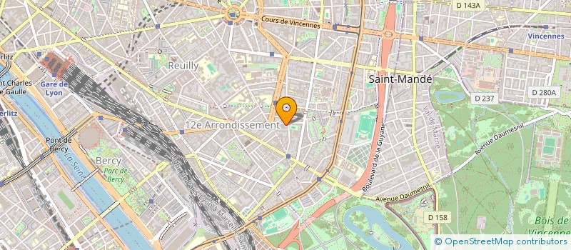 localisation de l'entreprise SCI ST JOSEPH à PARIS
