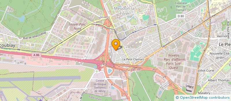 localisation de l'entreprise SCI ST JOSEPH  MASSERET