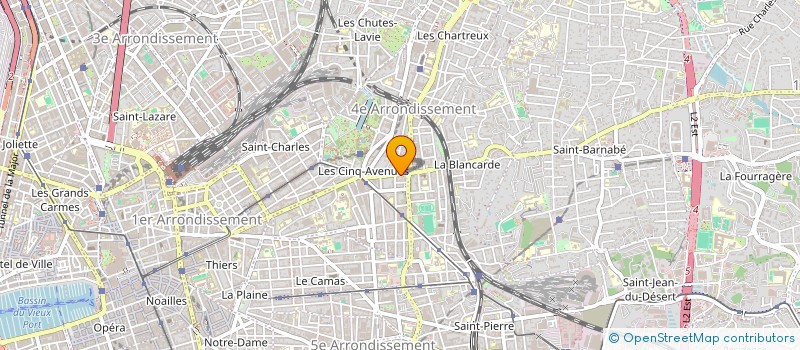 localisation de l'entreprise SCI ST JULIEN à MARSEILLE